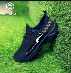 Men Casual Breathable fashion Sneakers JF018,Black