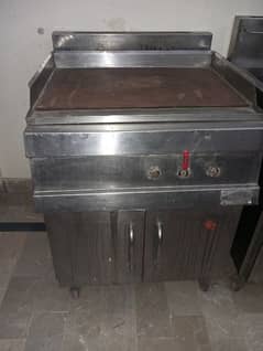 hot plate and double fryer,urgent for sale
