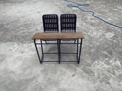 Student Chairs with desk table