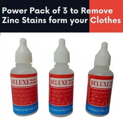 Rust(Zinc) Stain Remover from Clothes