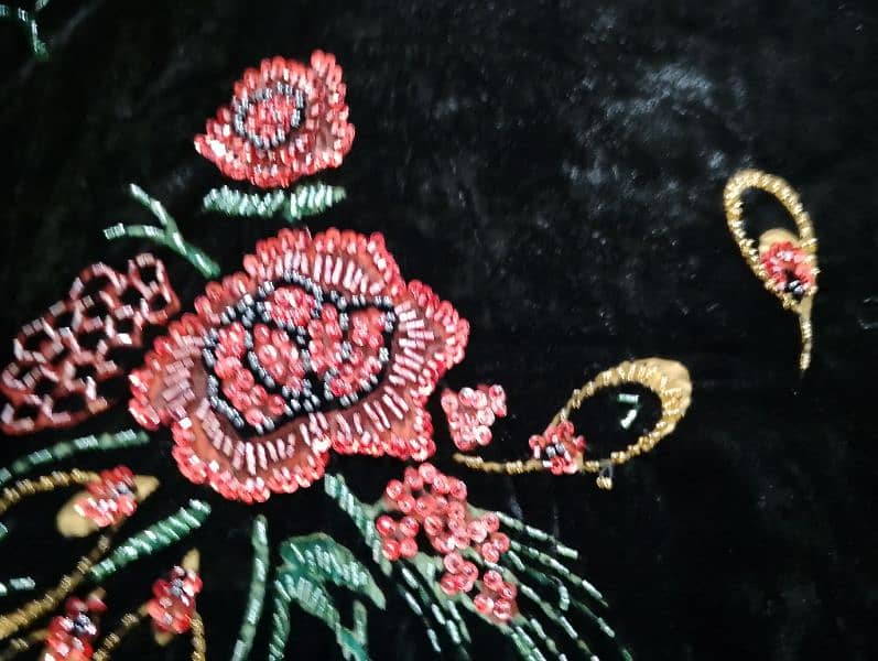 VELVET  (KAFTAN) WITH EMBROIDERY 1