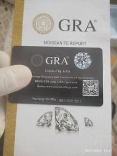 Certified Moissanite Diamond