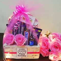 Customized Gift Box Basket or Flower Bouquet for Birthday 03008010073