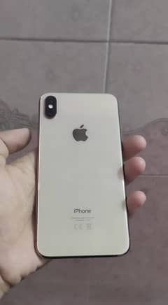 IPhone xsmax golden color pta 64gb with original charger and box
