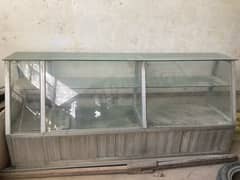 Aluminum Glass counter