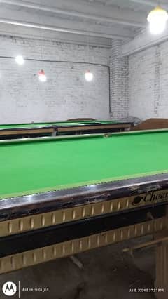 snooker Tables. . . .