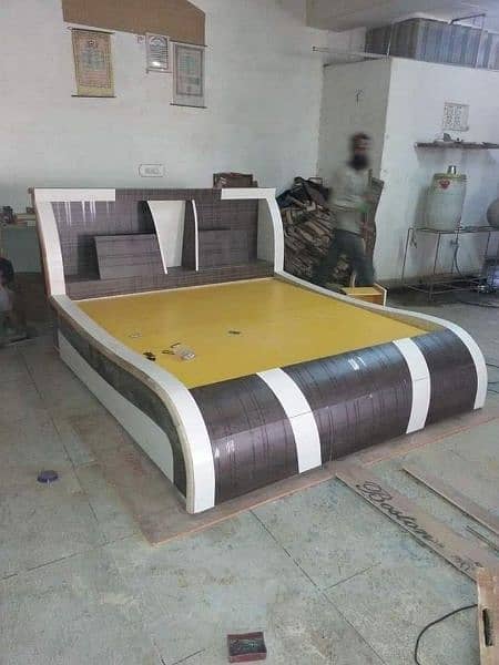 New bed all furniture lany ur poshish ur pand k kam k lay call lary 2