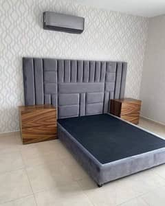 New bed all furniture lany ur poshish ur pand k kam k lay call lary