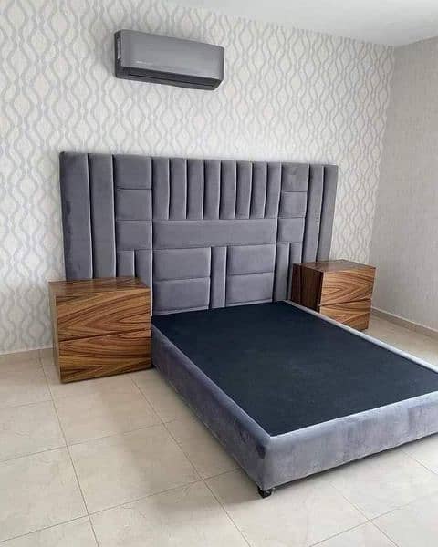 New bed all furniture lany ur poshish ur pand k kam k lay call lary 7