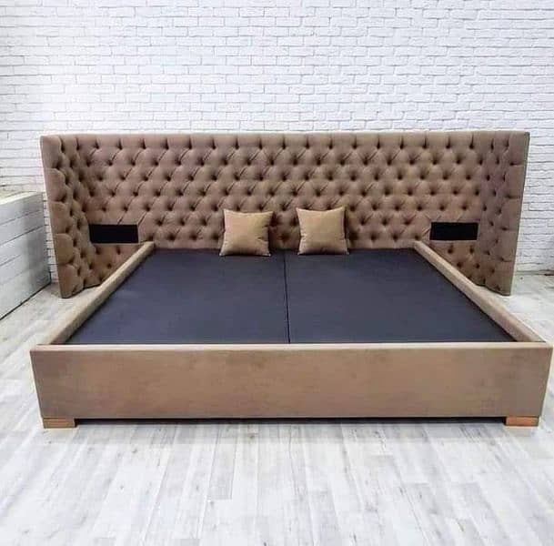 New bed all furniture lany ur poshish ur pand k kam k lay call lary 8