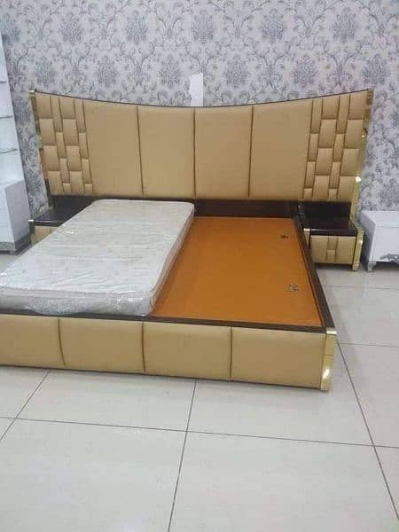 New bed all furniture lany ur poshish ur pand k kam k lay call lary 13