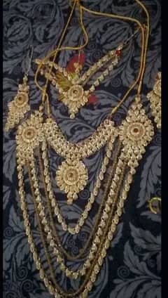 bridal heavy jewelry set