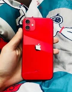 Iphone 11 Red 64 GB PTA approved