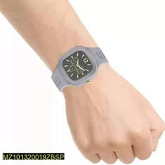 branded men's wrist watch