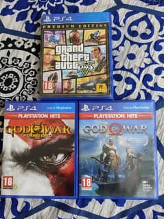 God Of War 4 And GTA 5 PS4