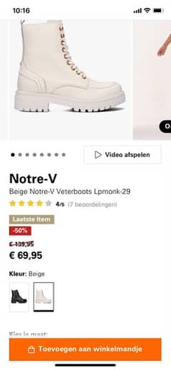 Branded Imported Notre-V boots