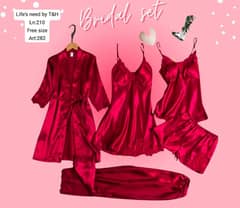 night suit/ dress for women /girls 4 piece 2 piece