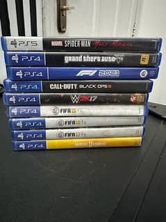 PS4 and PS5 GAMES AVAILABLE
