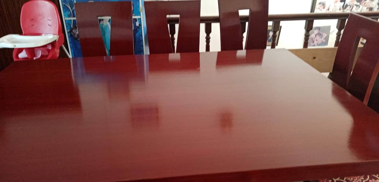 Dining table set with chairs 2