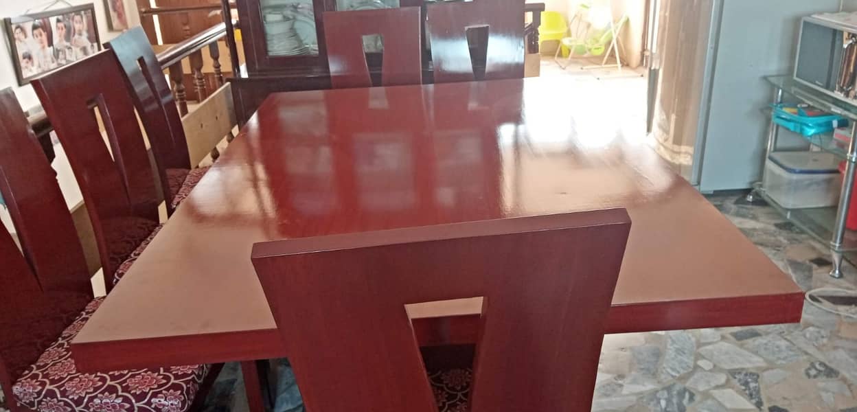 Dining table set with chairs 11