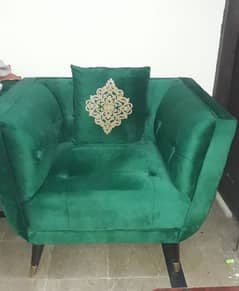 velvet sofa set