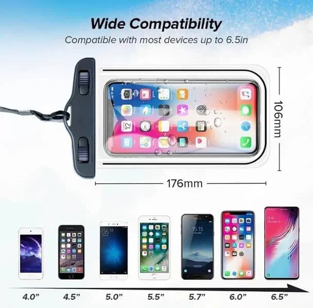 Waterproof Double Safety Case Or Pouch For iOS and Android 1