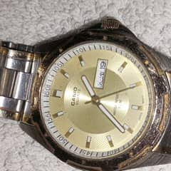 ORIGINAL CASIO MEN WATCH FOR SALE ARGENT NEED CASH