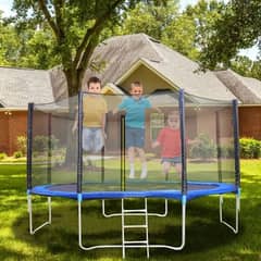 trampoline with enclosure net leisure trampoline for kids8FT