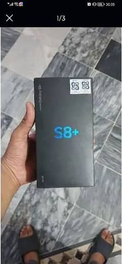 I have Samsung s8+ box full clean ha only box available not mobile