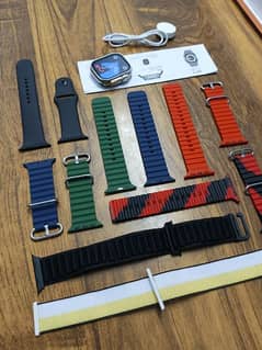 Ultra Watch with 7 colorful straps