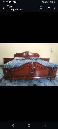 sheesham wood bedroom set