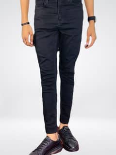 Stylish Black Jeans For Men's Stock Available In All Sizes