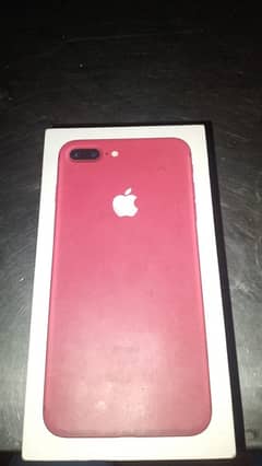 Iphone 7 plus non pta 128 gb red colour with box available