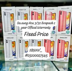 Samsung A04 3/32 Boxpack with  1 year Offical Warranty PTA approved