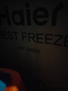 Haier Deepfreezer HDF-285SD Brand New