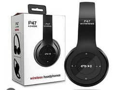 P47 headphones for sale black color 0320/62/85/321/