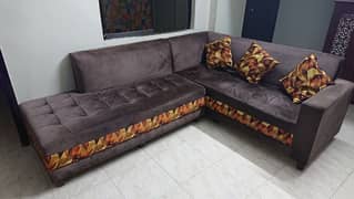 L Shape 6 seater sofa brand new condition