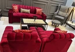 5 seater sofa set with 5 cushions