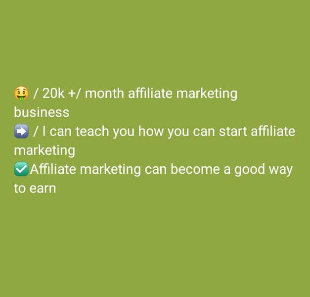 ONLINE WORK AFFILIATE MARKETING 2