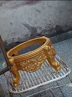 Table  for sale chinotti old hand made desighn Gold plated Table for s