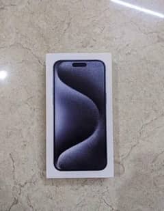 iPhone 15 PRO (JV) BOX PACK NON ACTIVE