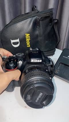 Nikon D5300 with 18-55mm lens