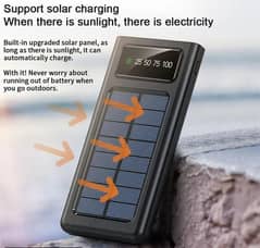 Solar Charger 10000/mAh Outdoor Portable Power Bank