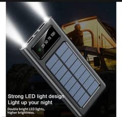 Solar Charger 10000/mAh Outdoor Portable Power Bank