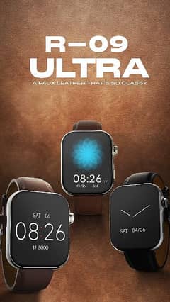 R-09 Ultra Smartwatch Contact on wattsapp 03193547137