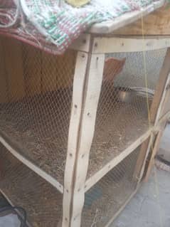 double portion hen cage 3000