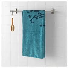 IKEA URSKOG (203.939. 40) Bath Towel, Blue FREE SHIPPING