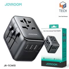 Joyroom JR-TCW01 17Watt 4-Port Universal Travel Adapter