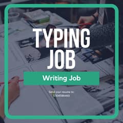 Typing Job|Writing Job|Assingment Work|Handwritten Job|Remote Job|JOB
