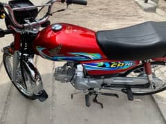 Honda  CD 70 applied for only  1122 kilometres used